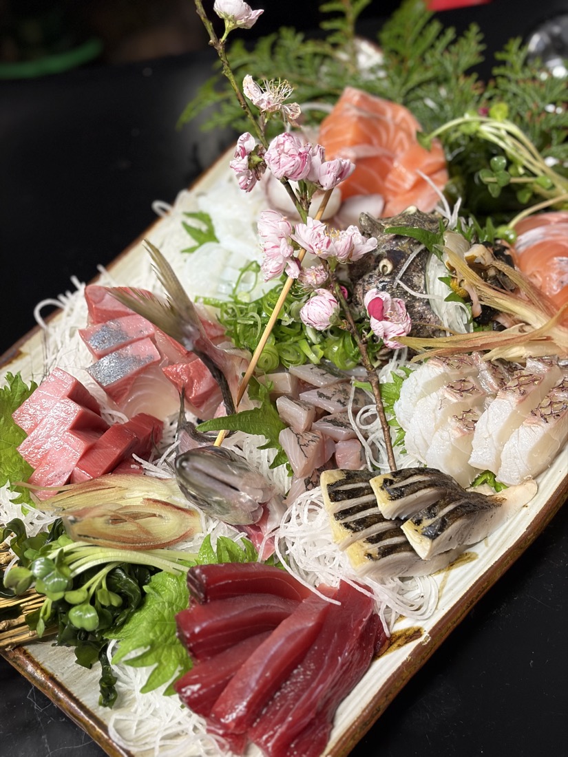 旬魚の盛り合わせ